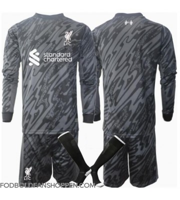 Liverpool Målmand Hjemmebanetrøje Børn 2024-25 Langærmet (+ Korte bukser)